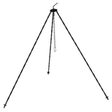 🟥⬜🟩 BOGRÁCSÁLLVÁNY 1,2M FESTETT VAS / Målad Järnstativ för gryta 1.2m
