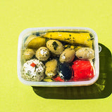 Ínyenc Mester Sajttal töltött vegyes tál fűszeres olajban 250g / Gourmet Master Ostfylld blandad skål i kryddig olja 250g /