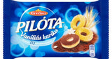 Győri Pilóta, Vaníliás ízű karika, 150 g |Vaniljringar kex-Gyõr 150 g