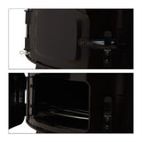 Relaxdays 10033860 Gullash Pan, Sort, Rød